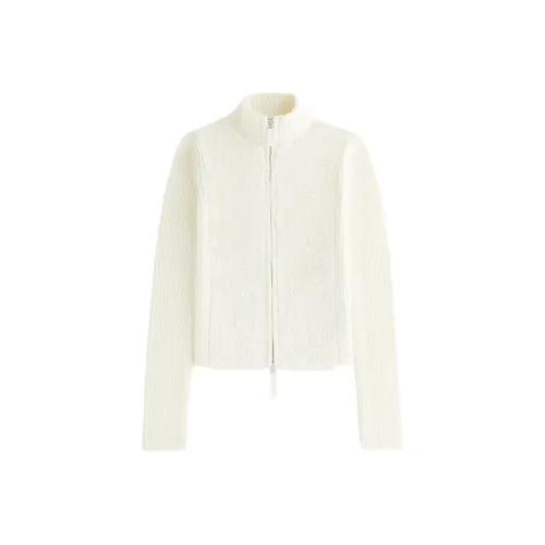 KITH SS25 Ina Cowlick Мех Свитер Женские Песочный