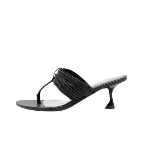 PROENZA SCHOULER Шлепанцы 6 см Женские Черные