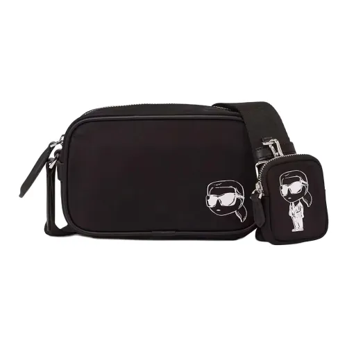 Karl Lagerfeld IKON Сумка через плечо из ткани женская черная