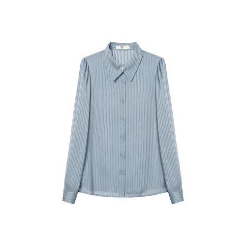 MANBEI Полосатые женские рубашки