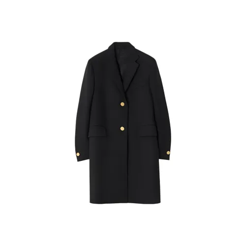 Burberry Черное Женское Пальто