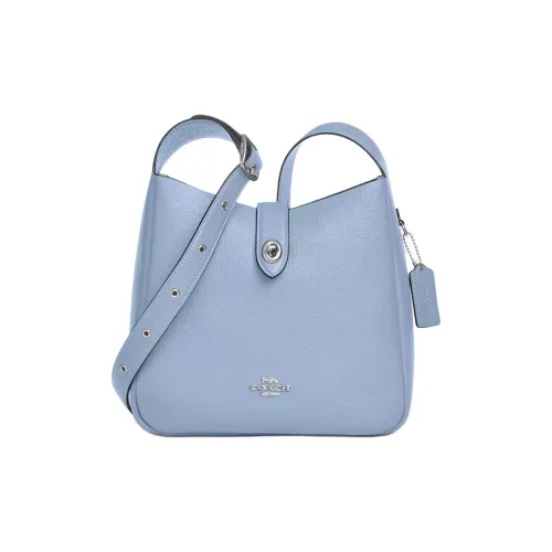 COACH Hadley Кожа Сумка через плечо Средняя Женская Синяя