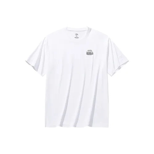 ANTA Life Collection T-Shirt Мужская Снежно-Белая