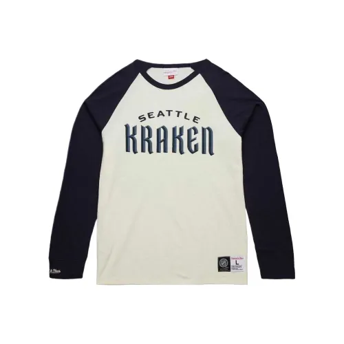 MITCHELL NESS NHL Legendary Slub T Фанатская рубашка Мужская Кремовая
