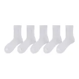 Длинное голенище [Осень и зима Белый] 5 пар 9002