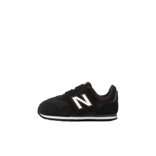 New Balance NB 323 Устойчивая к истиранию Низкая Обувь для малышей Черная Infant и Toddler