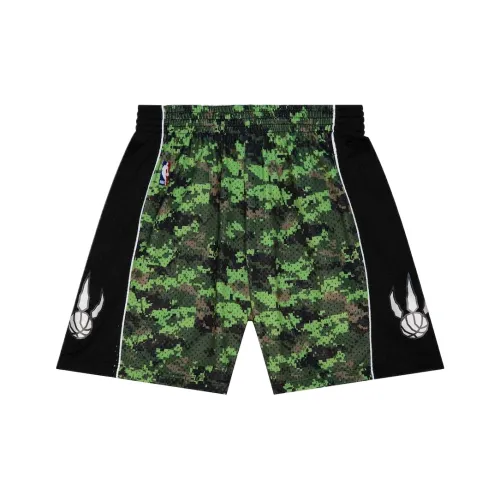 MITCHELL NESS Mitchell Ness NBA Series Баскетбольные шорты Мужские Черные Зеленые