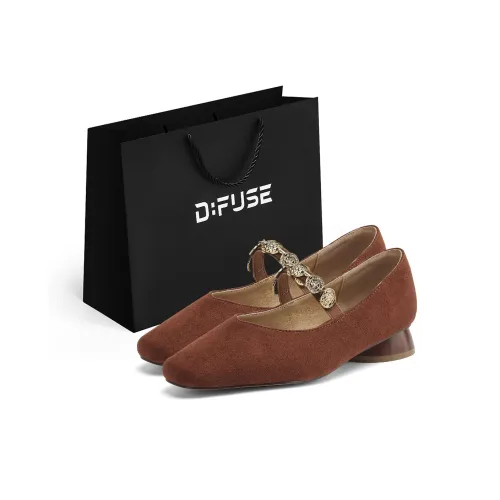 D Fuse SCANDINAVIA Грубый каблук Туфли Мэри Джейн Женские