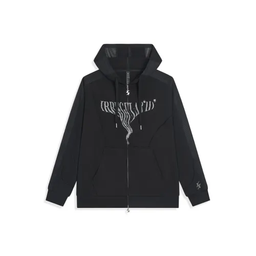XTEP Fan Chengcheng Personally Designed Collection Глубокий черный Унисекс Трикотаж