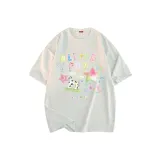 Бело-серый вереск [100% хлопок, плотный]