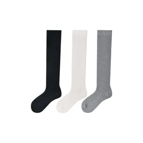 MIANWUQI Носки до колена женские упаковка из 3 пар
