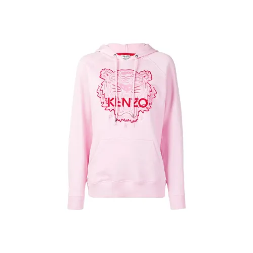 KENZO Толстовка Женская Пастельно-Розовая