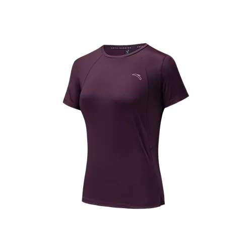 ANTA RUNNING Collection T-Shirt Женская Midnight Plum