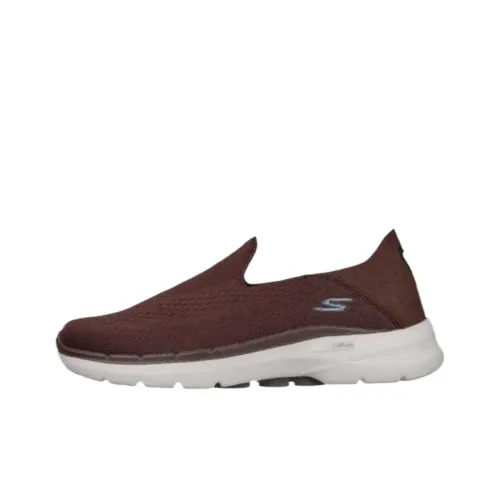 Skechers GOWALK Low Топ Повседневная обувь Мужская Коричневая
