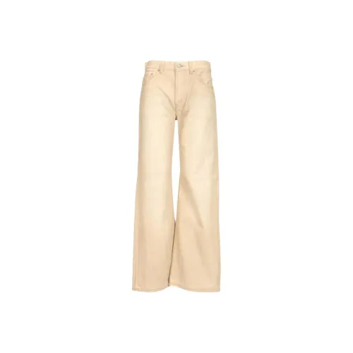 Acne Studios Повседневные брюки Женские Бежевые