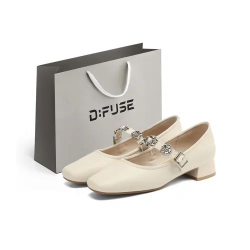D Fuse SCANDINAVIA Грубый каблук Туфли Мэри Джейн Женские