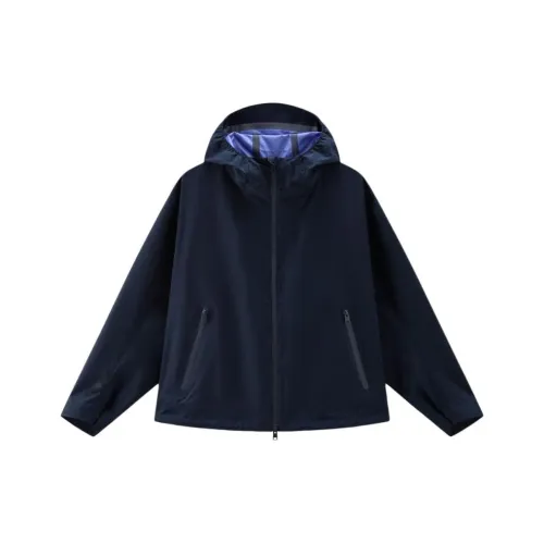 WOOLRICH SS24 Куртки Пальто Женские Blue