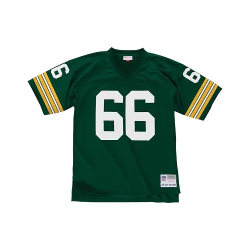 MITCHELL NESS Регби Джерси Мужской Зеленый