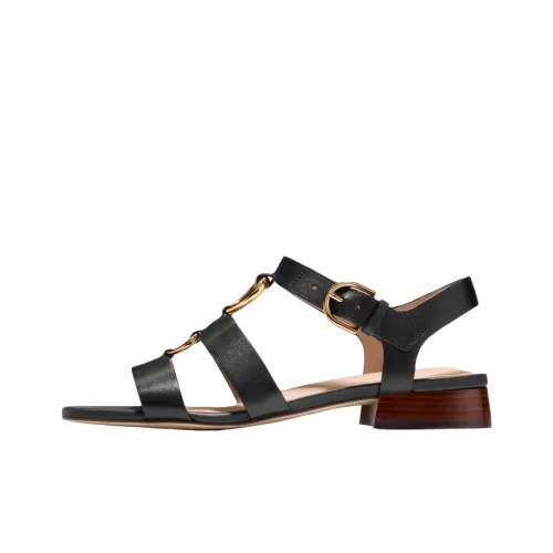 COLE HAAN Римские сандалии Женские Черные