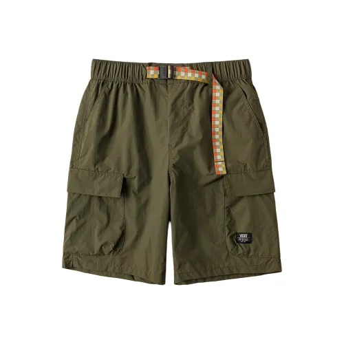 VANS Army Green Мужские Карго Шорты