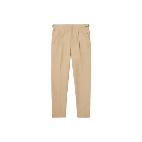 Orlebar Brown Светло-янтарный Мужские Повседневные Штаны
