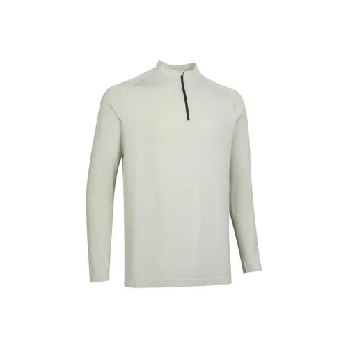 DECATHLON DOMYOS T Рубашка Мужская Травяного Зеленого цвета