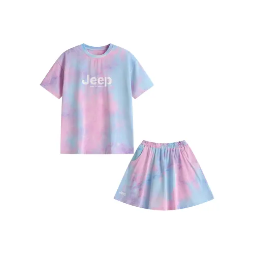 JEEP Повседневная Спортивная Одежда 2 Предмета Комплект Фиолетовый Подростки