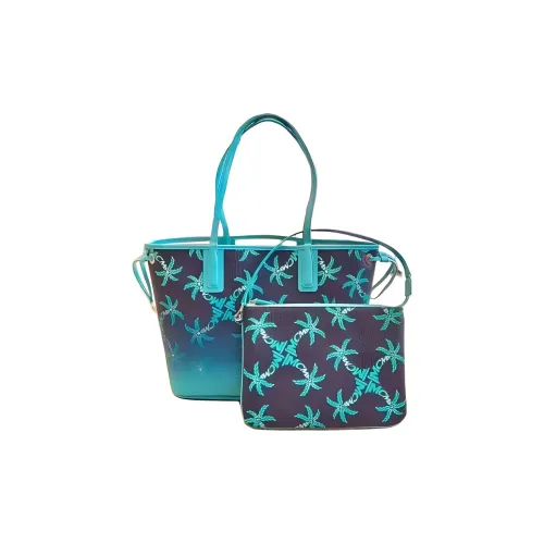 MCM Liz Visetos Искусственная кожа Тоут Сумка Сумка для покупок Сумка на плечо Унисекс Синий