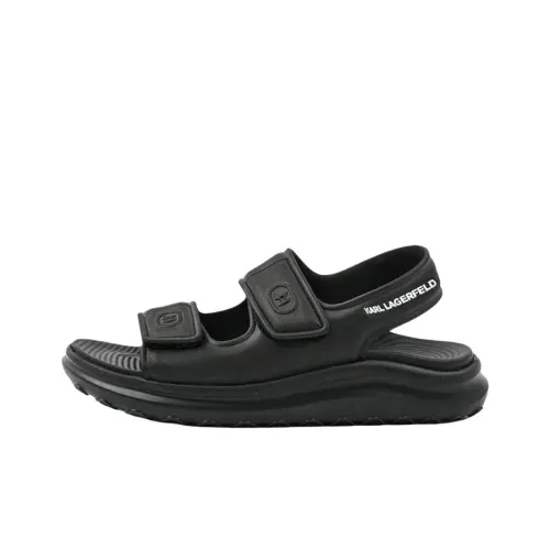 Karl Lagerfeld Skuba II One Ремешок Сандалии Мужские Черные