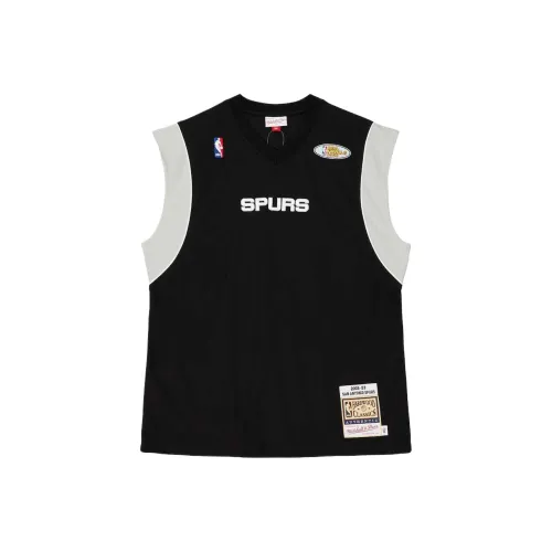 MITCHELL NESS Баскетбольная Джерси Фанатская версия Мужская Черная