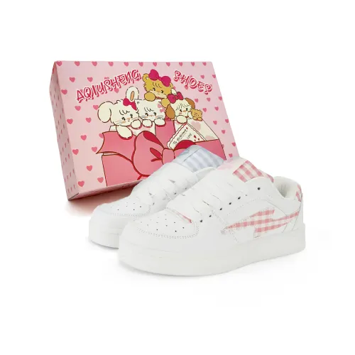 AQIUSHENG Низкие кроссовки для скейтбординга женские