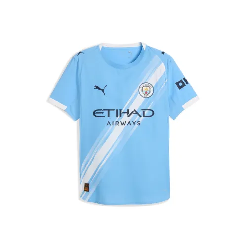 PUMA Manchester City F.C. Футбол Джерси Мужской Синий
