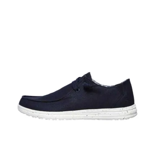 Skechers Melson Low Топ Кеды Мужской Синий
