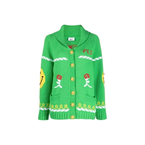 PHILOSOPHY DI LORENZO SERAFINI Зеленый Женский Трикотаж