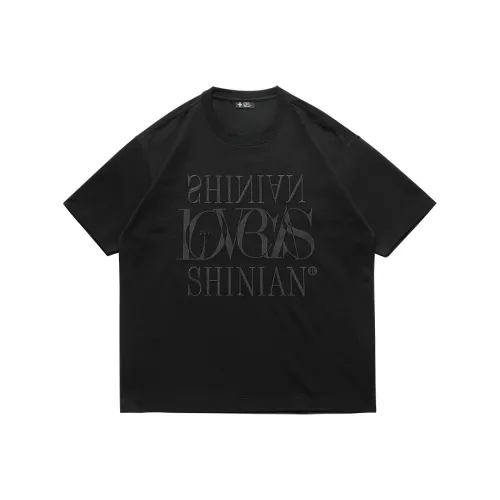 SHINIANFUGONG Черные Мужские Рубашки