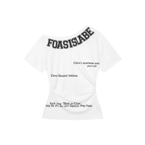FOASIS Белая Женская Футболка