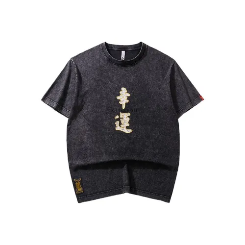 PANDA ADEVIL Черные Мужские T-Рубашки