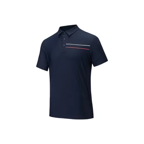 ANTA Variety Тренировки Коллекция Поло Мужское Полночный синий