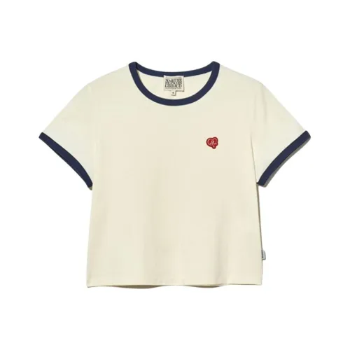 Marithe Francois Girbaud Короткие Рубашки с Короткими Рукавами Женские