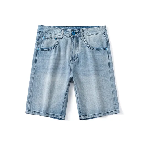 JUCY JUDY Синий Унисекс Джинсовые шорты