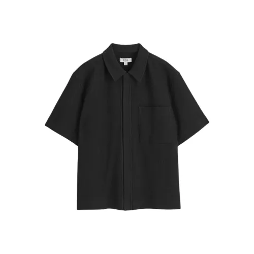 COS Черные Мужские Рубашки