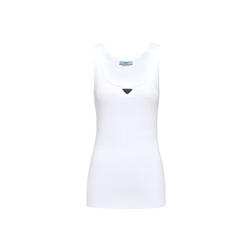 PRADA Белые Женские Майки