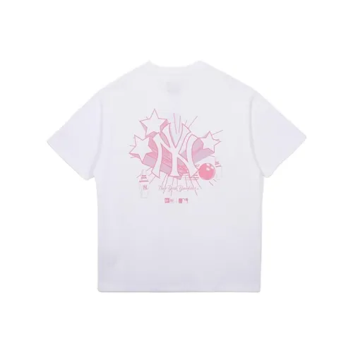 New Era Белый Унисекс Футболка