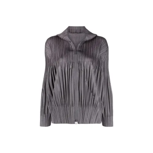 PLEATS PLEASE ISSEY MIYAKE SS23 Куртки и Пальто Женские Серый