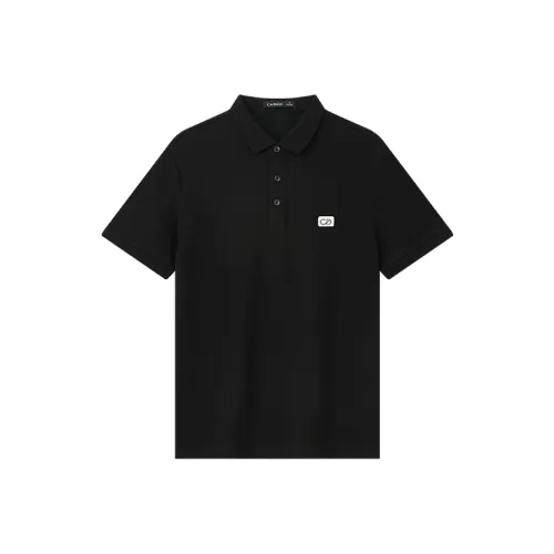 CAISEDI Черные Мужские T-Рубашки