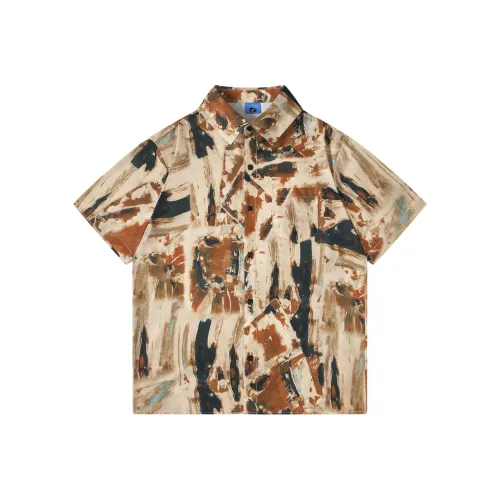 JUNGLE PANDA Хаки Унисекс Рубашки