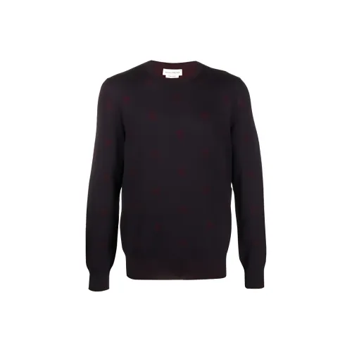 Alexander McQueen Черные Мужские Свитера