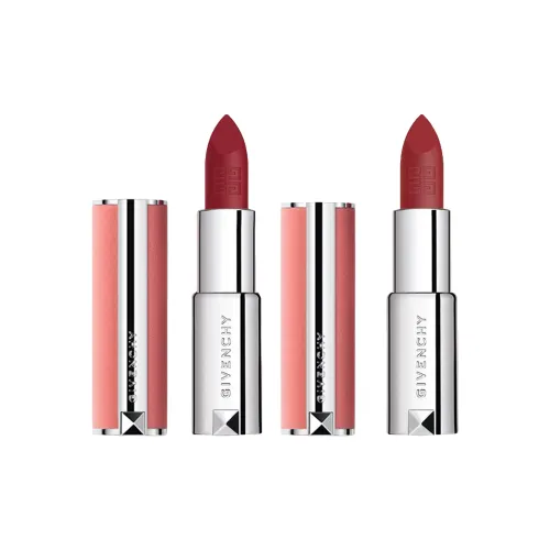 GIVENCHY Премиум Искусственная замша Помады Матовый Длинное удержание 3,4Г+3,4Г