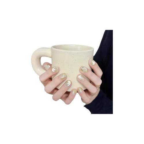 Rui Jin Свежий Камелия Волшебник страны Оз False Nail Короткий Зеленый Градиентный Милый