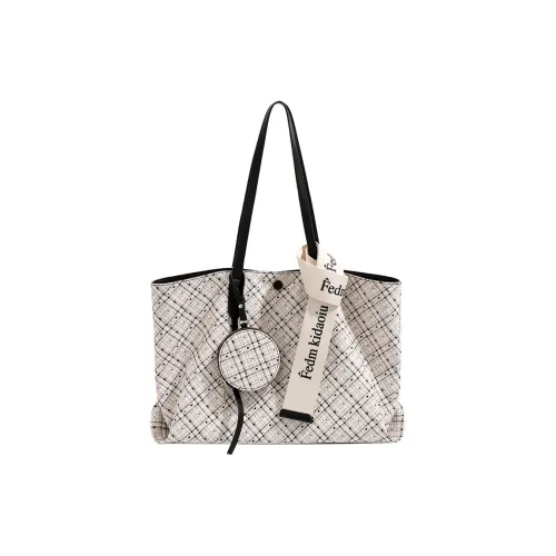 H YXIANG Сумка Tote из синтетической микрофибры сумка через плечо женская цвет экрю